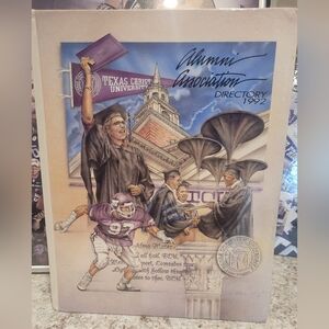 Texas Christian University Alumni Association 1992 Directory Hardback TCU